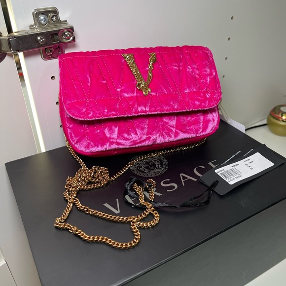VERSACE
 Velvet Pochette - Picture 2 of 6